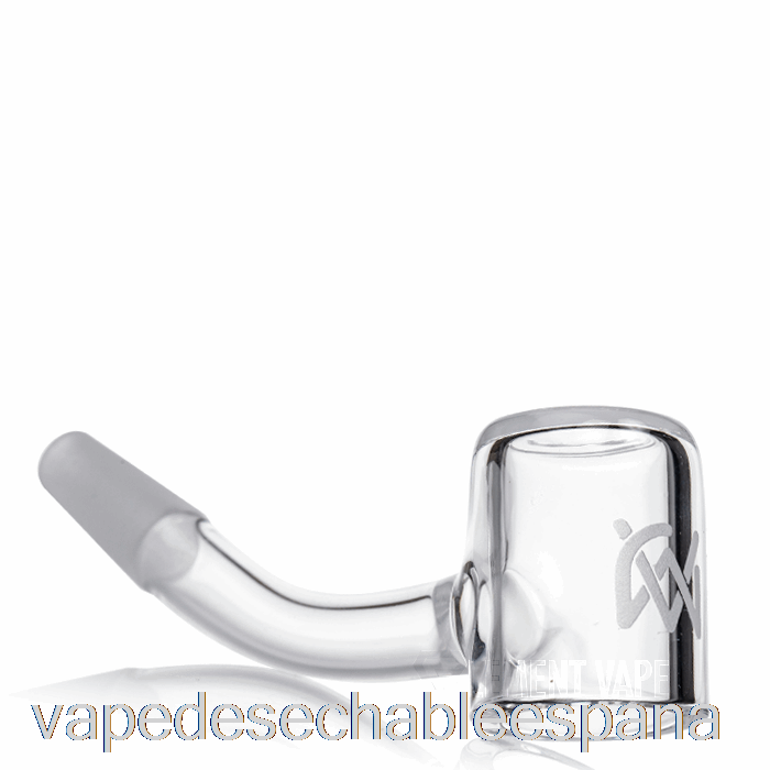 Vape Desechable España Mj Arsenal 10mm Premium Quartz 45o Cubeta Banger Plata - Media Soldadura